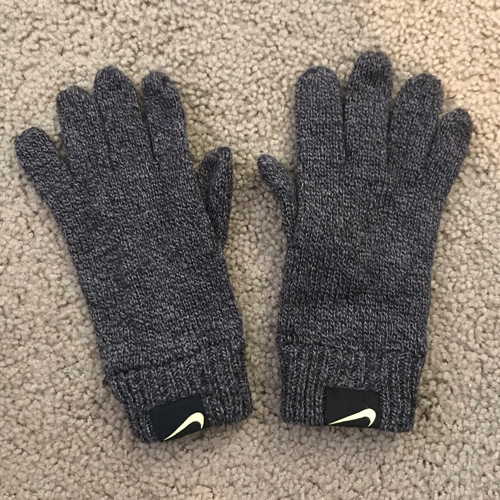 Unisex Nike Charcoal Warm Thermal Gloves